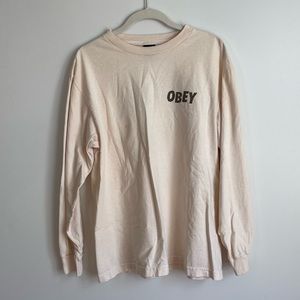 Obey long sleeve shirt